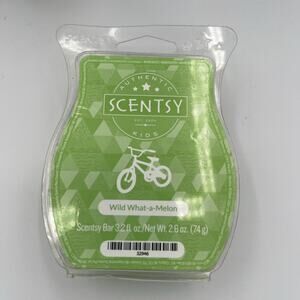 SCENTSY Bar Wild What-a-Melon Wax Warmer Melt 3.2 fl oz 8 Cube Fragrance Pack